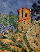 Paul Cezanne The House with Burst Walls oil painting artist
